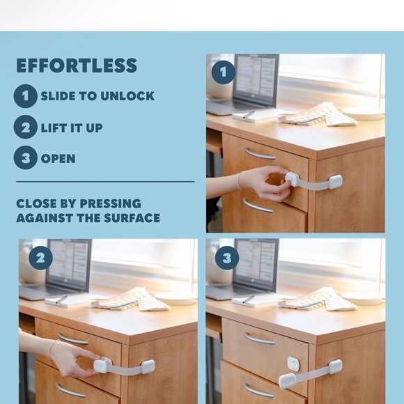 5/$25 NWT Baby Locks Pack of 6 - Picture 4 of 6